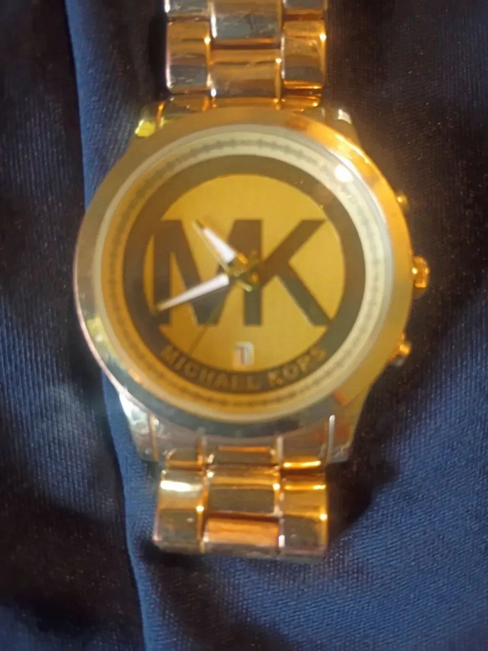 Michael Kors MK Rose Gold Tone Stainless Steel Watch